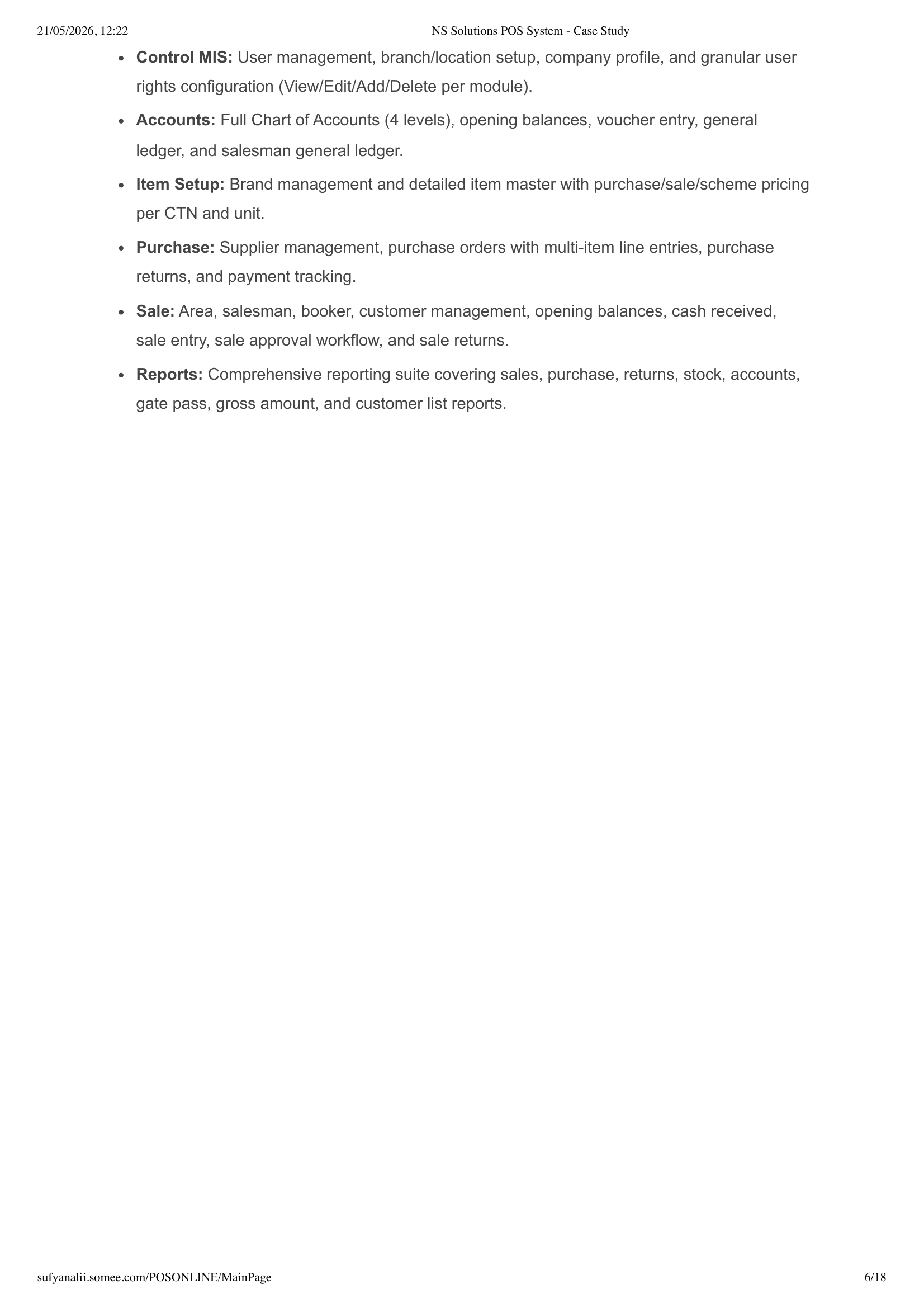 NS Solutions — screen 6